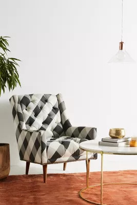 Buffalo Check Booker Chair | Anthropologie (US)