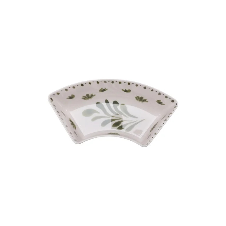 Better Homes & Gardens Bamboo Melamine Chip and Dip Tray, Green | Walmart (US)