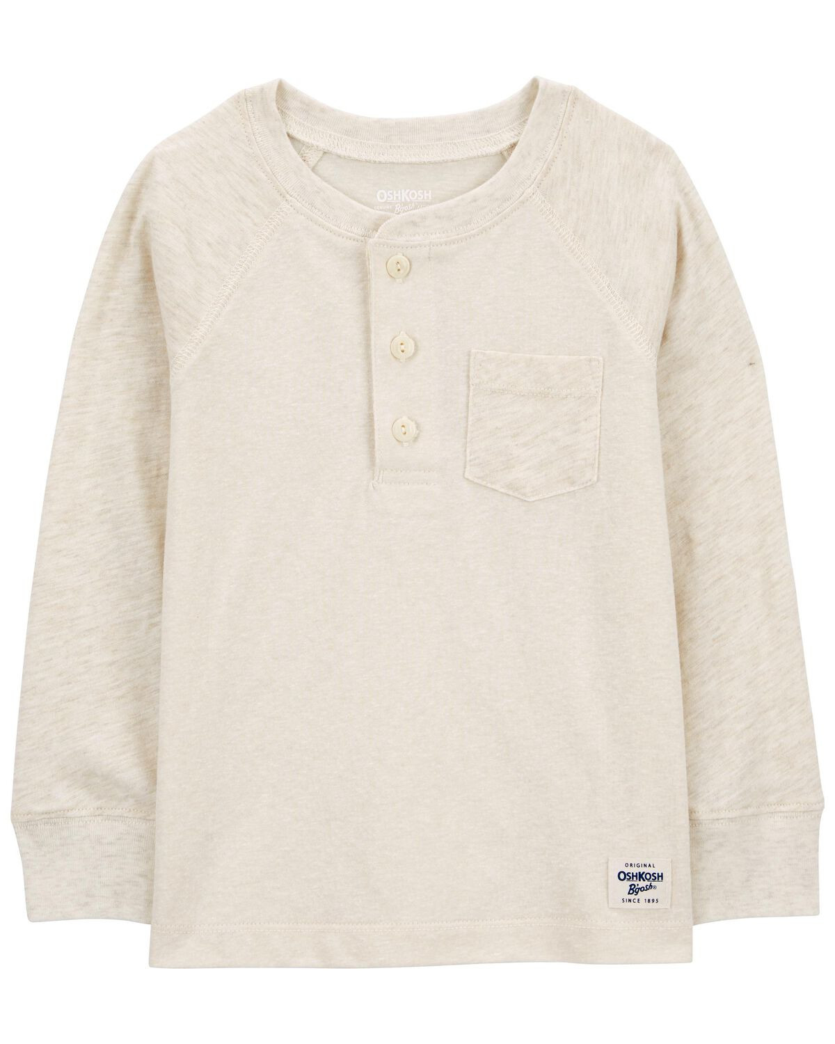 Toddler Pocket Henley - OshKosh | Carter's | Carter's Inc