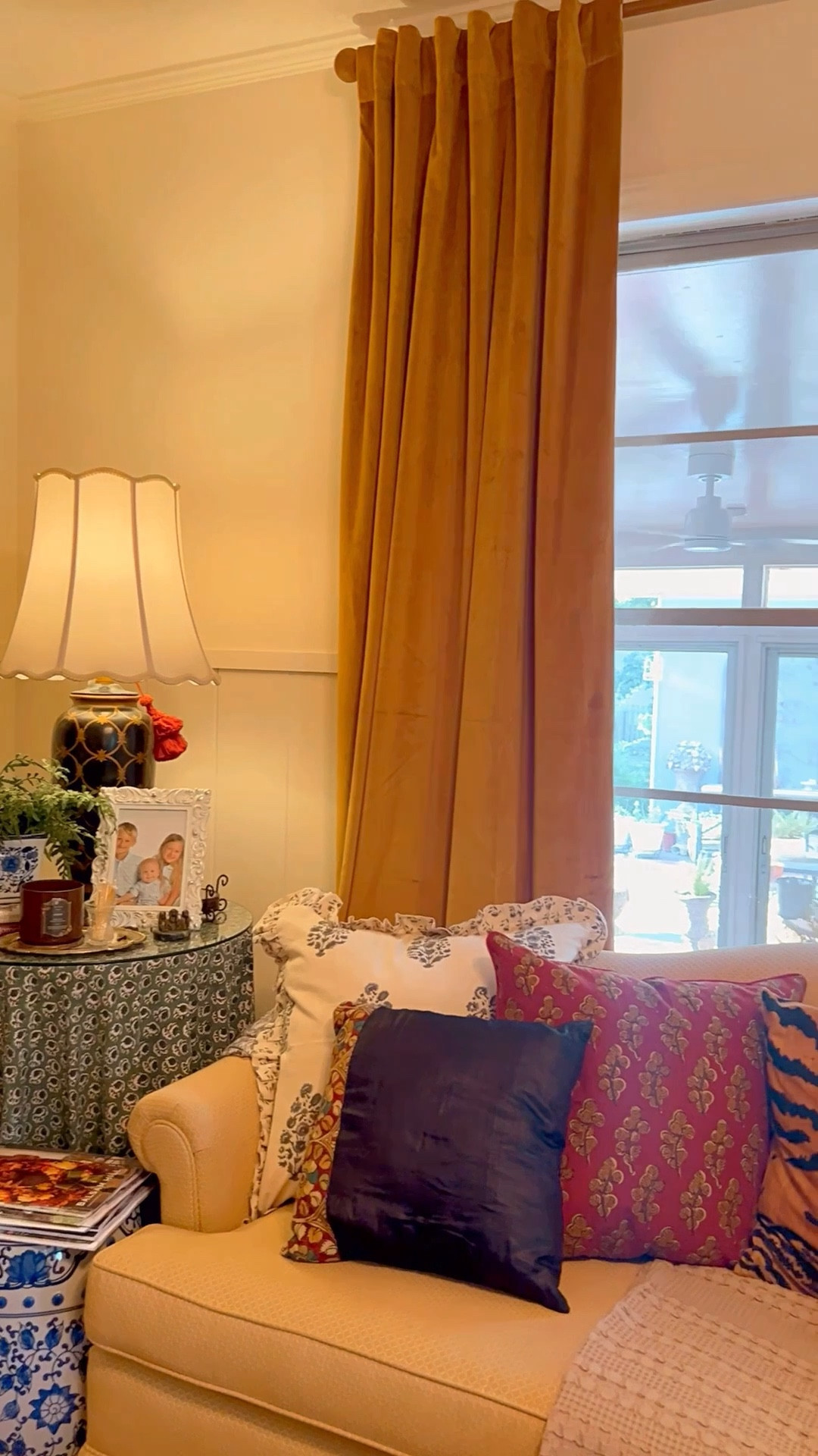 Sometimes it’s the smallest switch that makes a room feel complete.

For my snug, these golden velvet curtains from @halfpricedrapes were the missing piece. The glow, the weight, the way they frame the window — it all pulled the space together in the most cozy, 90s nostalgic way.

Because the right finishing touch? It changes everything.

I’ve linked these beauties + more of the velvet options in my LTK Shop. Comment “DRAPES” to learn more about Half Price Drapes on LTK. 

#HalfPriceDrapes  #ad #HPDathome 
•
•
•
•
•
•
Vintage Decor | Home Inspiration | Collected Home | Curated Home | Traditional Home | Sentimental Style | Curating Joy | The Sentimental Decorator | Joyful Rituals of Home | Sentimental Home | Homes with a Story

#sentimentalhome #thesentimentaldecorator #sentimentalstyle #vintagehome #sentimentaldecor #homeswithastory #collectedhome  #styleyourstory  