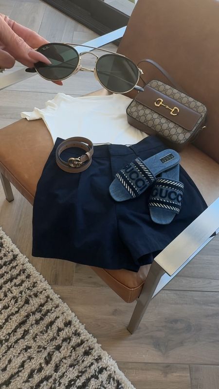 Classic summer OOTD ..amazon bodysuits pack only 5 under $40 sz small 
Shorts sz 2
Gucci sandals sz up 1/2 sz. Linking options at a variety of price points 
This bra is great for tight fitted tops 

#LTKStyleTip #LTKShoeCrush #LTKSeasonal