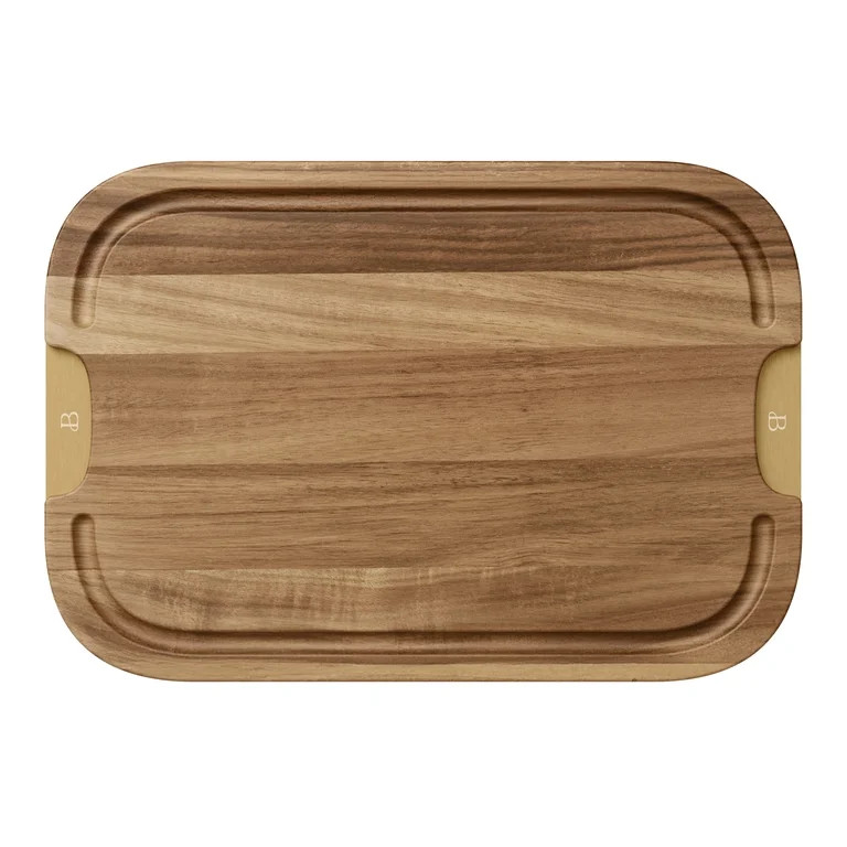 Beautiful Reversible Acacia 11" x 16" Wood Cutting & Serving Board by Drew Barrymore | Walmart (US)