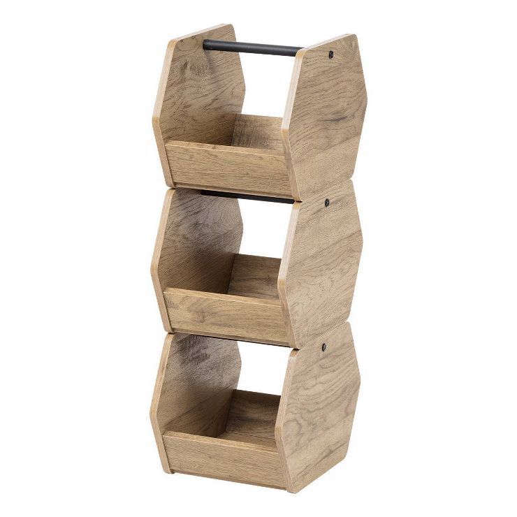 IRIS Stackable Wooden Storage Cube | Target