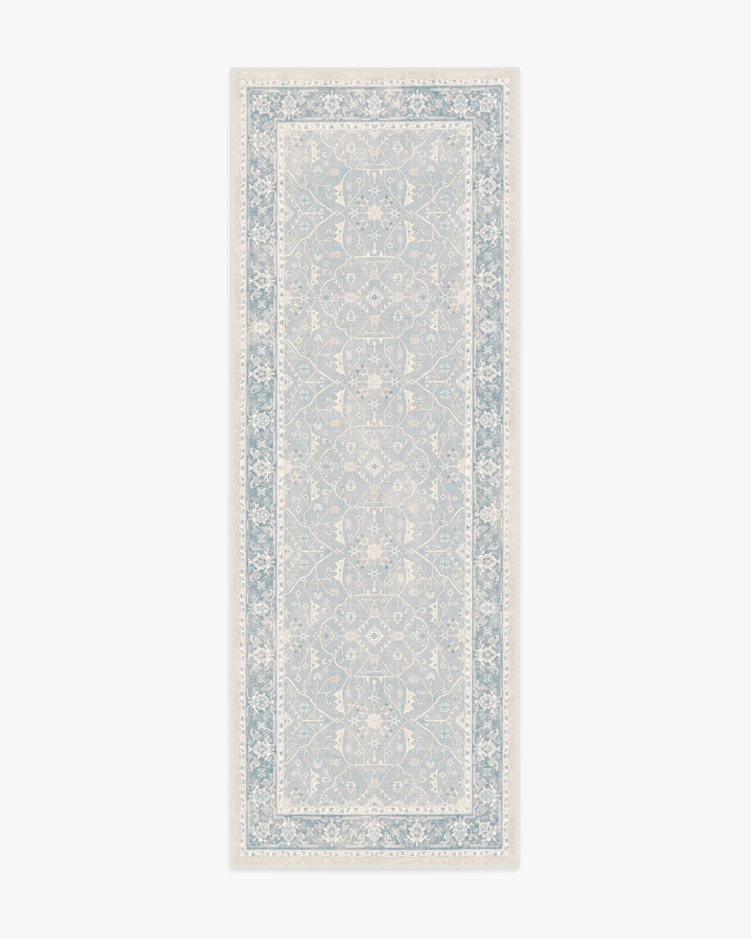 Celestine Soft Blue Flatwoven Rug | Ruggable