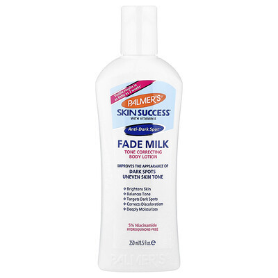 Palmer's, Skin Success® with Vitamin E, Fade Milk Tone Correcting Body Lotion, 8.5 fl oz (250 ml) | iHerb