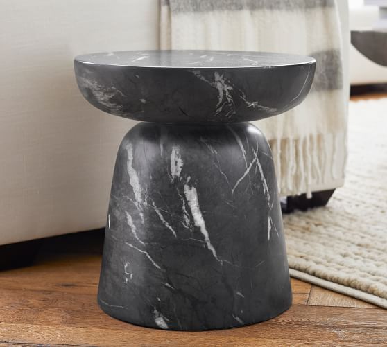 Vini 18" Round Accent Table | Pottery Barn (US)