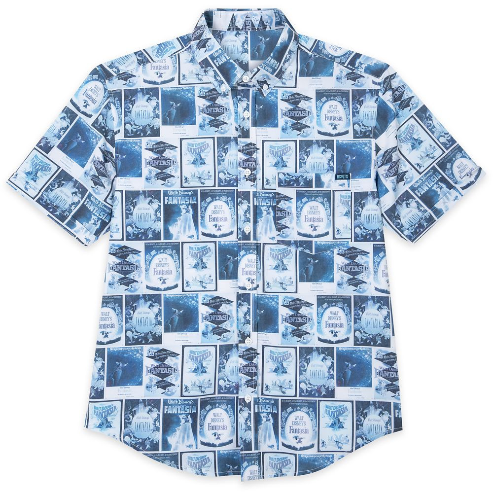Fantasia 85th Anniversary Button Down Shirt for Men by RSVLTS | Disney Store