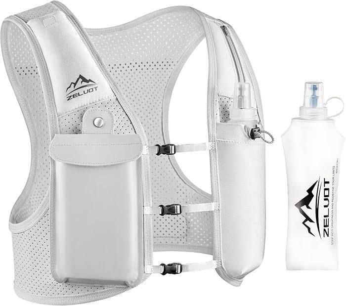 Running Vest for Women Men, USA Original Patent, Adjustable Chest Straps Running Hydration Vest w... | Amazon (US)