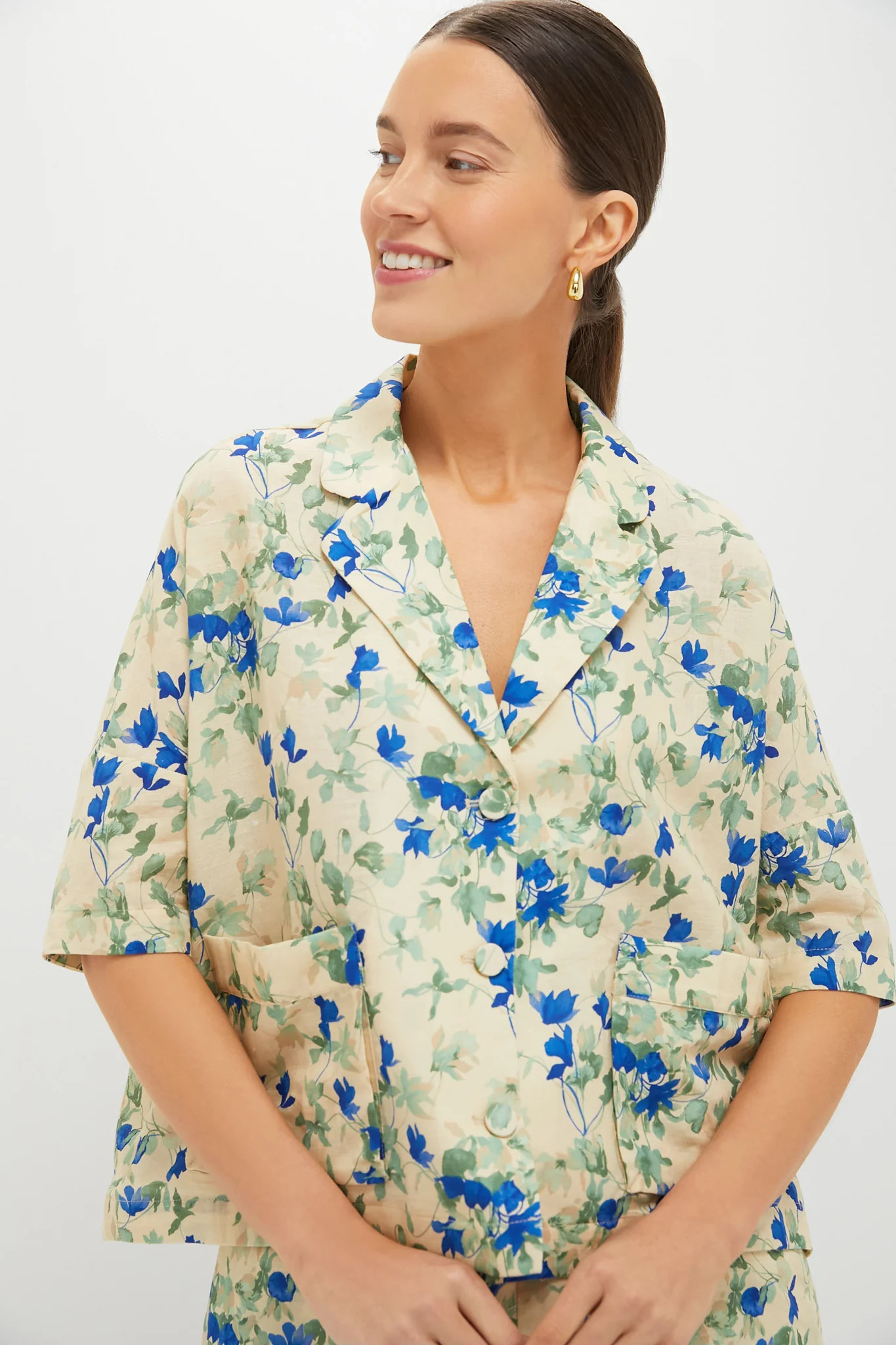 Bellflower Blooms Percy Swing Top | Tuckernuck (US)