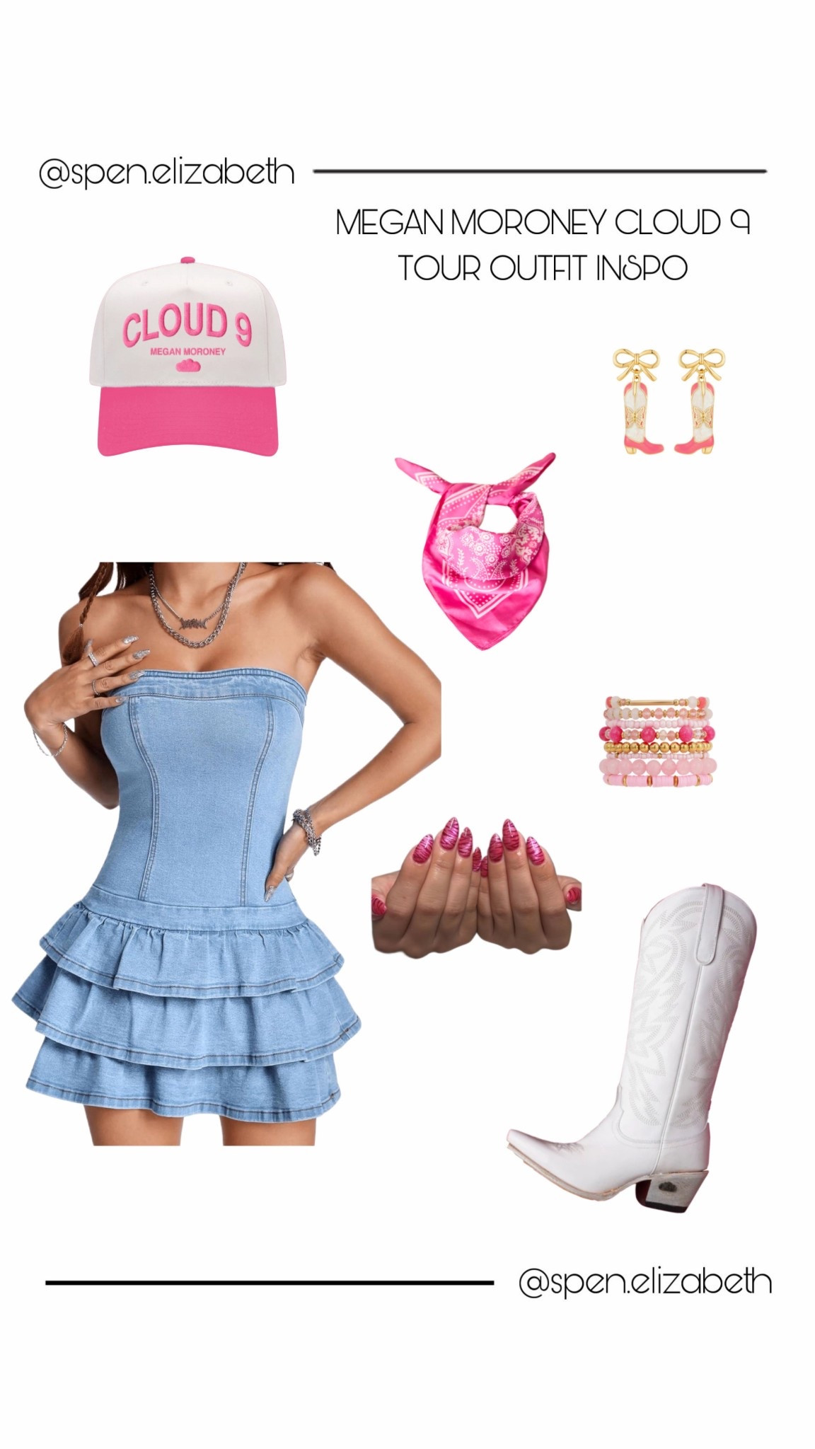 megan moroney cloud 9 concert outfit inspo!!