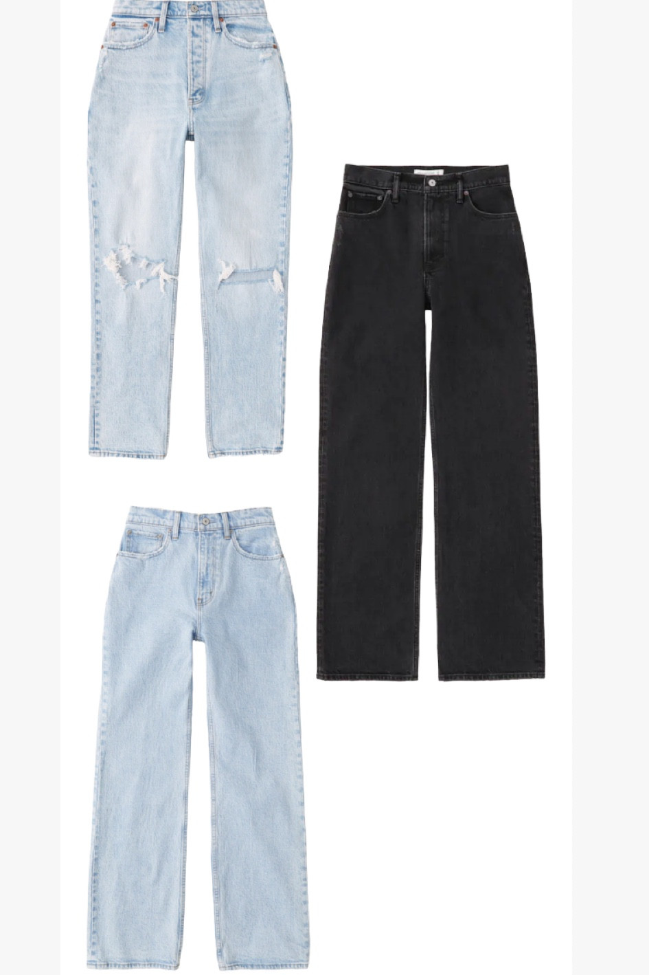 Closet essentials — Abercrombie denim 

#LTKstyletip #LTKFind