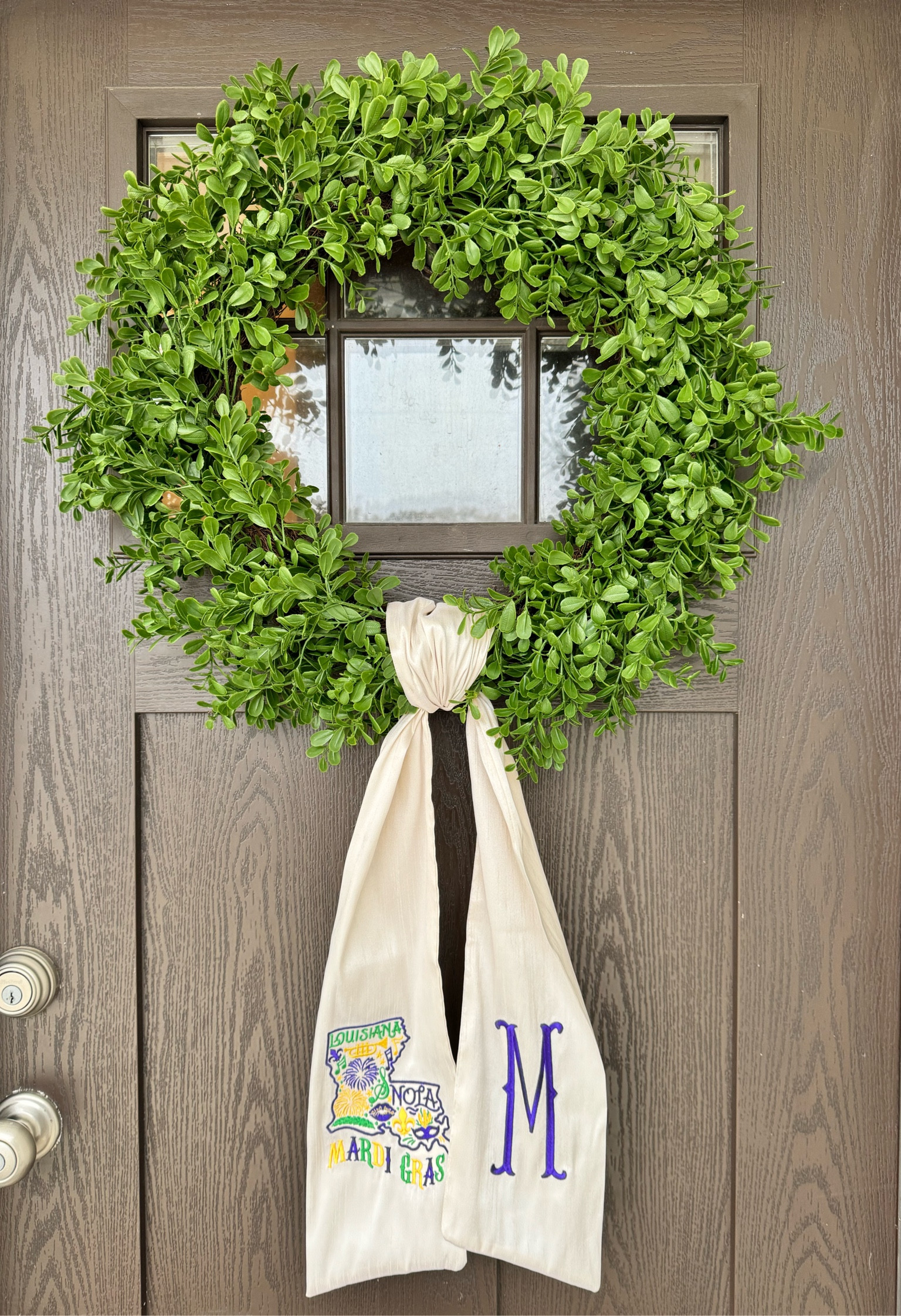 Mardi Gras Wreath Sash

#LTKSeasonal #LTKfindsunder50 #LTKhome