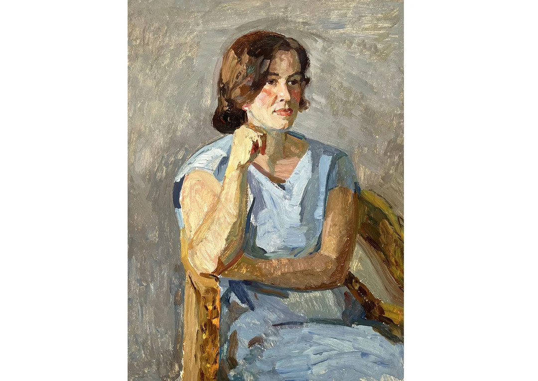 Vintage Original Oil Painting Portrait of a Woman by Ukrainian Artist O.solodovnikov 1970s Portra... | Etsy (US)