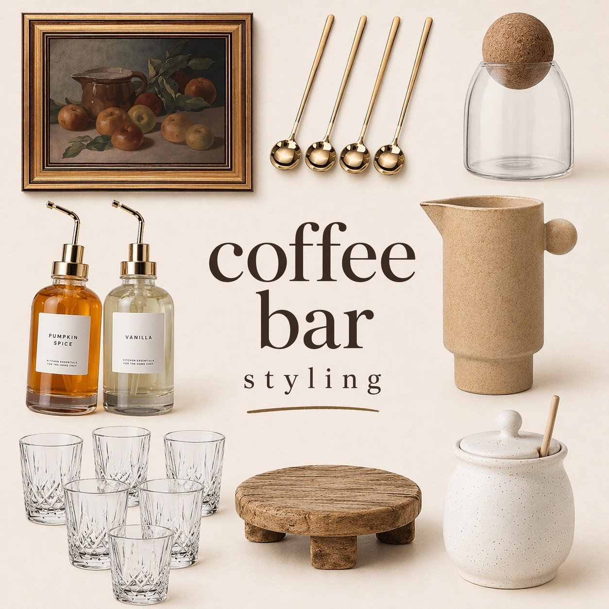 My coffee bar essentials. ☕️

#LTKHome #LTKmorningroutine #LTKselfcare