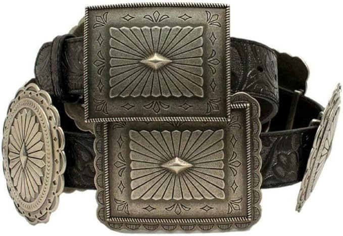 Ariat Women's Embossed Concho Belt | Amazon (US)