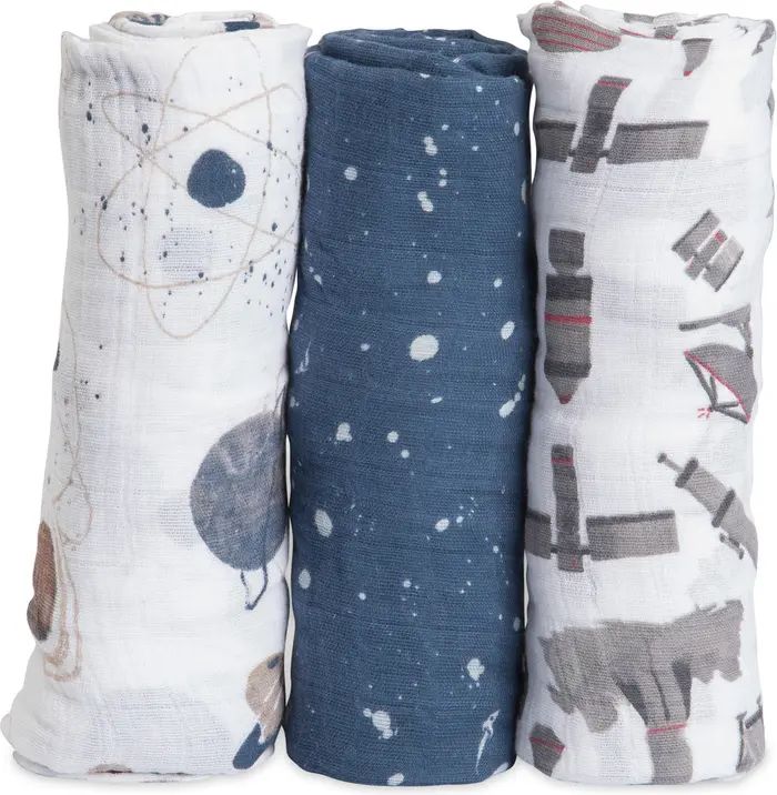3-Pack Cotton Muslin Blankets | Nordstrom