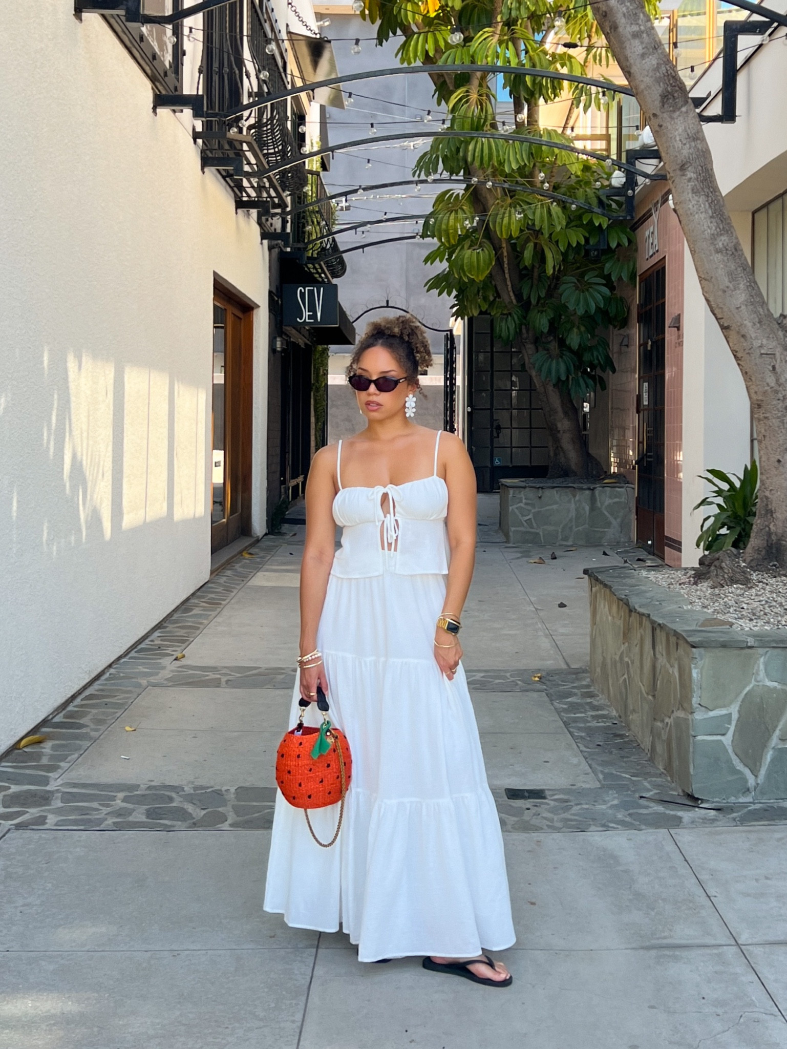 all white matching set for summer ☀️ 

#LTKFindsUnder50 #LTKSeasonal #LTKItBag