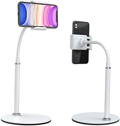 Cell Phone Stand, Adjustable Height & Angle Phone Holder Gooseneck Flexible Arm Universal Phone S... | Amazon (US)
