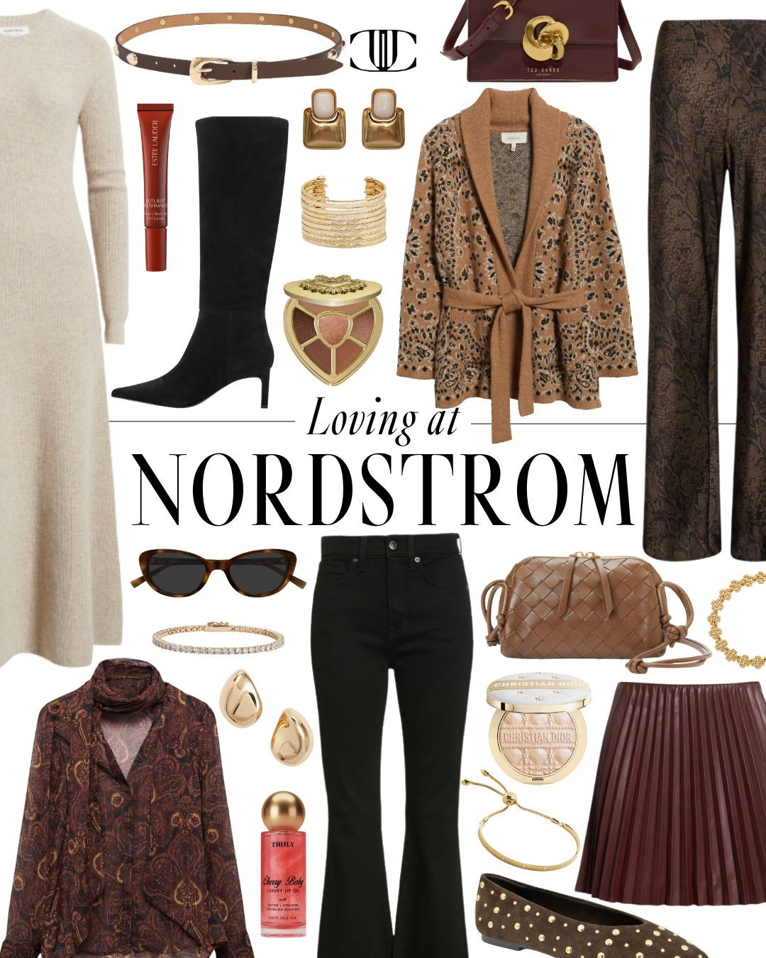 Nordstrom gems for fall & winter 🍂✨ I pulled together chic outfit ideas you can wear now through the holidays—think pleated skirts, luxe knits, tall boots, wide-leg denim, statement outerwear, and the best accessories to elevate any look.

If you’re shopping for Thanksgiving outfits, holiday events, winter layers, or everyday elevated basics, these head-to-toe looks will get you inspired. Everything is linked on jcathell.com and my LTK.

Save this post for styling ideas and start building your cold-weather wardrobe you’ll wear on repeat. 🤍 @nordstrom #nordstrom #nordstrompartner

#LTKStyleTip #LTKShoeCrush #LTKOver40