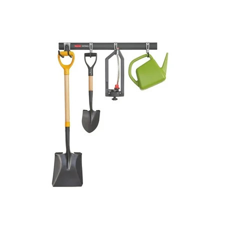 Rubbermaid Garage FastTrack 5-Piece Starter Kit, Black/Grey | Walmart (US)