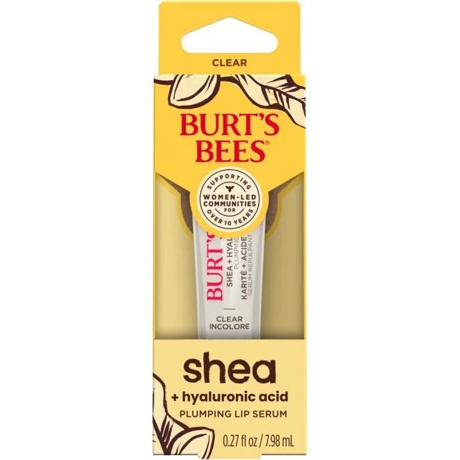 Experience fuller, hydrated lips with Burt's Bees Hyaluronic Acid Lip Pumping Serum. Boosted with... | Burt's Bees