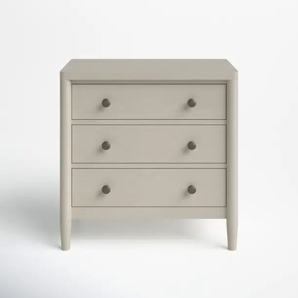 Shannen 3 - Drawer Nightstand | Wayfair North America