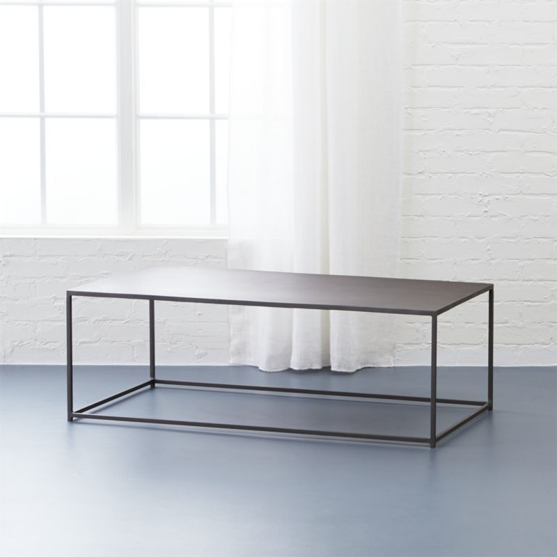 Mill Coffee TableCB2 Exclusive  | In stock and ready to ship.ZIP Code 35201Change Zip Code: Submi... | CB2