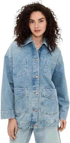 Free People Women's Avery Denim Jacket | Amazon (US)