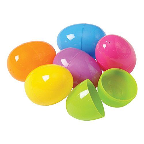 Plastic Easter Eggs (50 per order), Assorted Colors | Amazon (US)