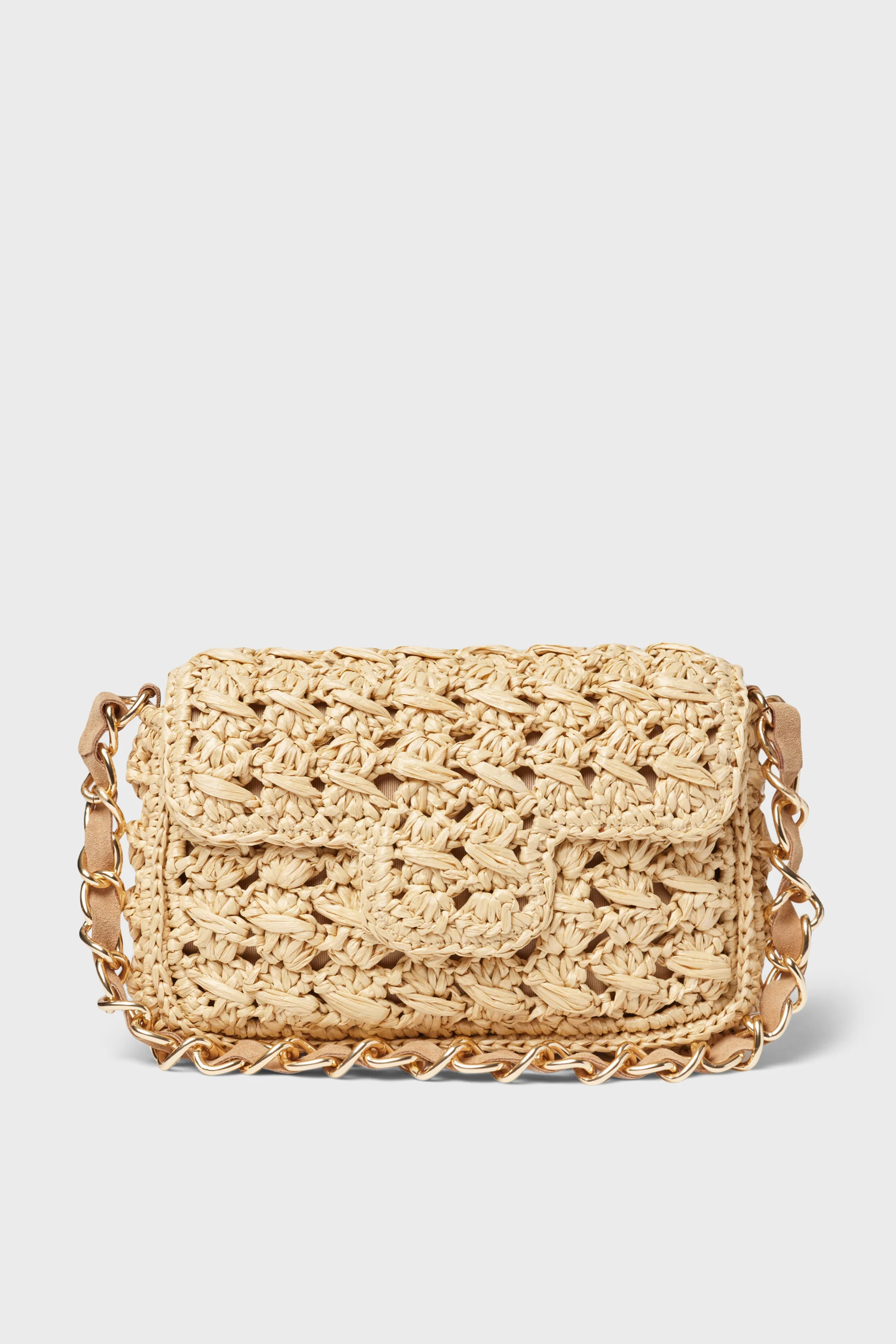 Natural Woven Shoulder Bag | Tuckernuck (US)