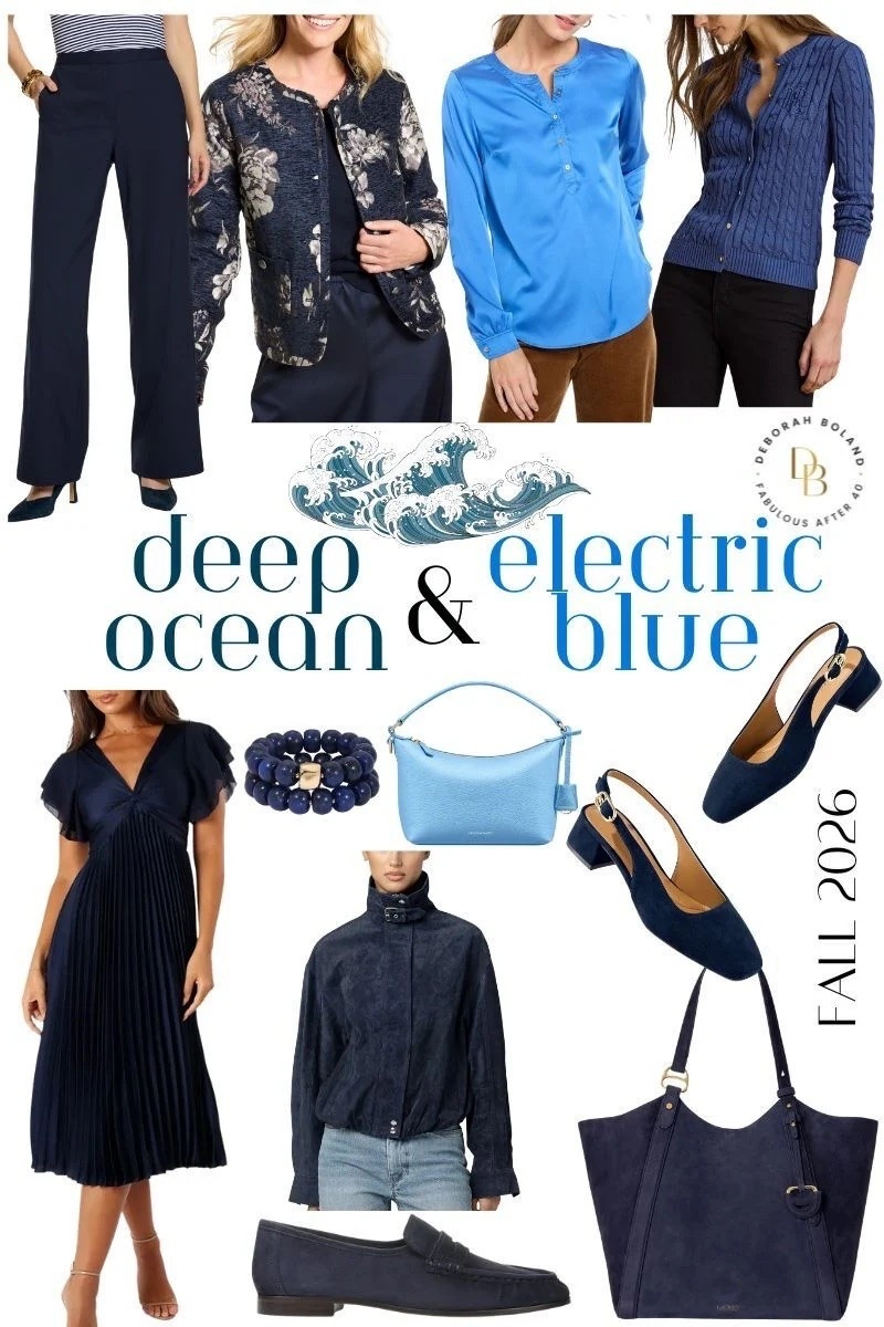 Blue is making a statement this fall, and I’m here for it. 💙

Deep ocean blue feels rich and sophisticated, while electric blue brings that fun little pop of colour that can instantly wake up your wardrobe.

I love both shades, but especially how easy they are to pair with the neutrals we already have in our closets — think camel, cream, chocolate brown, denim and black.

Would you go for the deep ocean blue or make a statement in electric blue this fall?

#LTKSeasonal #LTKOver40 #LTKgrwm
