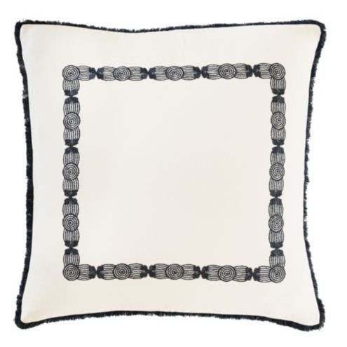 Selene Embroidered Pillow Cover | Ballard Designs, Inc.