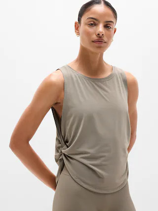 Move With Ease Twist Tank | Athleta