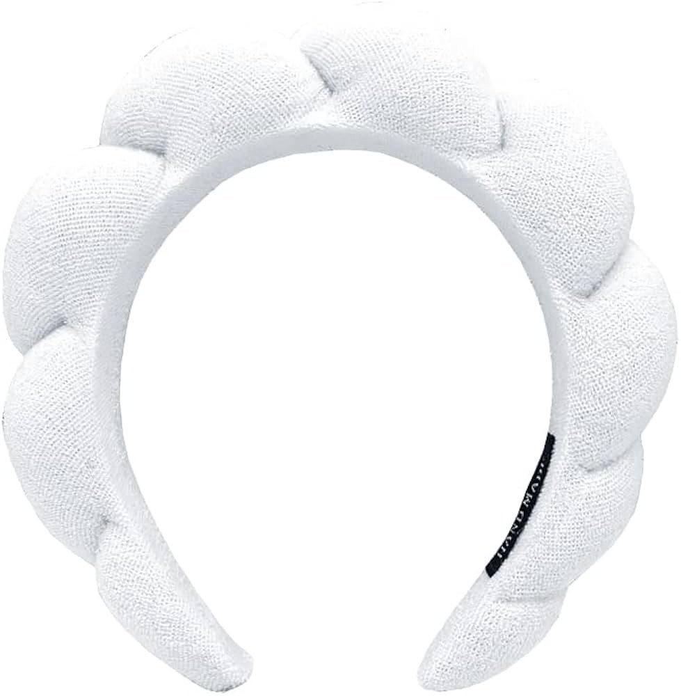 Halemet Spa Headband for Women Terry Cloth Headband for Washing Face Makeup Skincare Headband Puf... | Amazon (US)