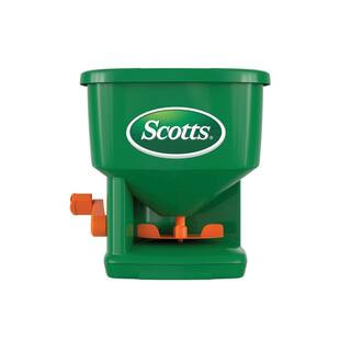 Whirl Hand-Powered Spreader Holds up to 1,500 sq.ft., Handheld Spreader for Seed, Fertilizer, Sal... | The Home Depot