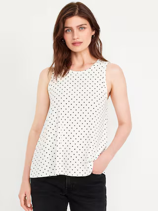Luxe Sleeveless Top | Old Navy (US)