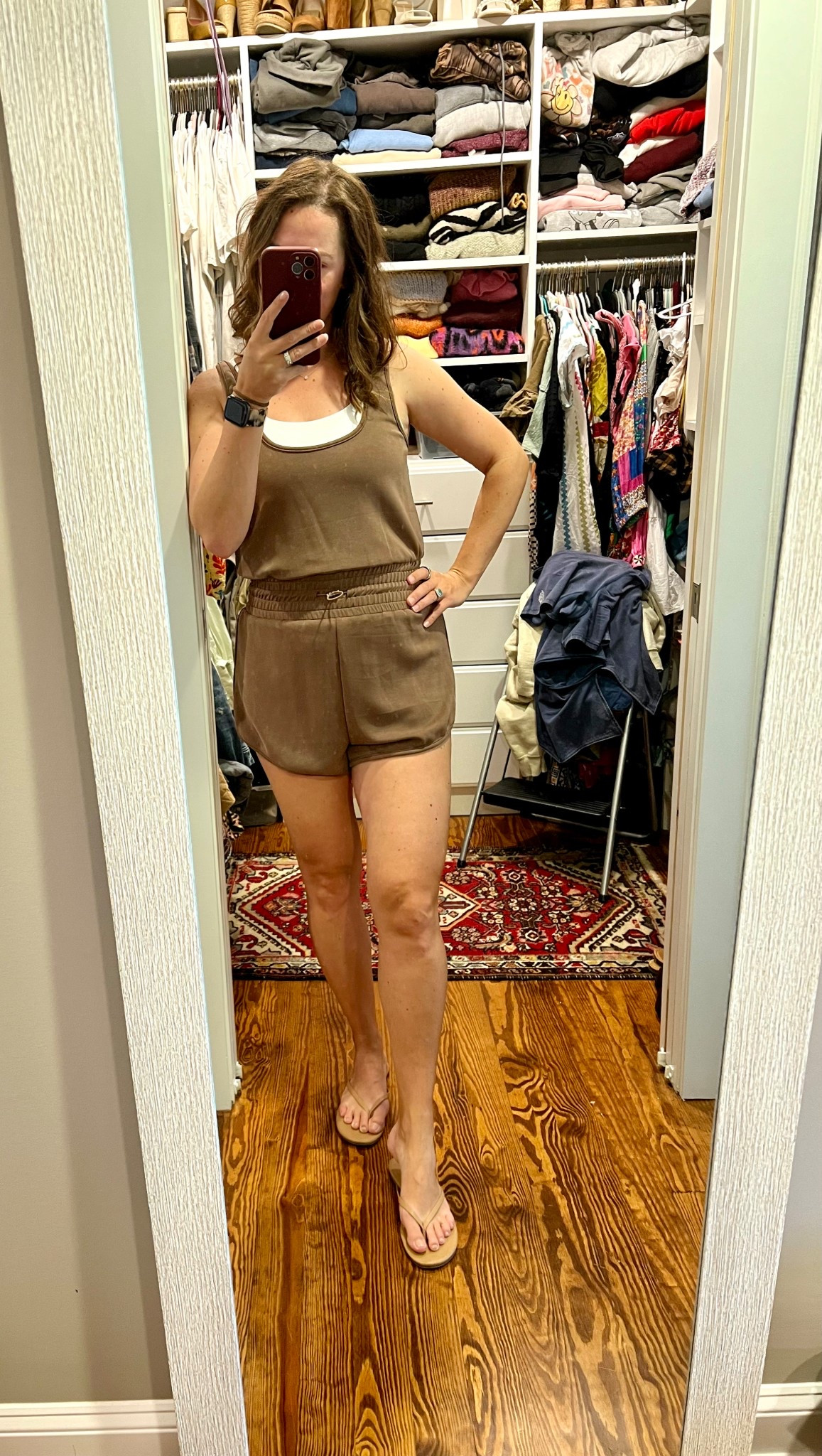 A favorite from last summer that is back in stock! True to size I’m wearing a Medium. 


#LTKStyleTip #LTKFindsUnder50 #LTKActive