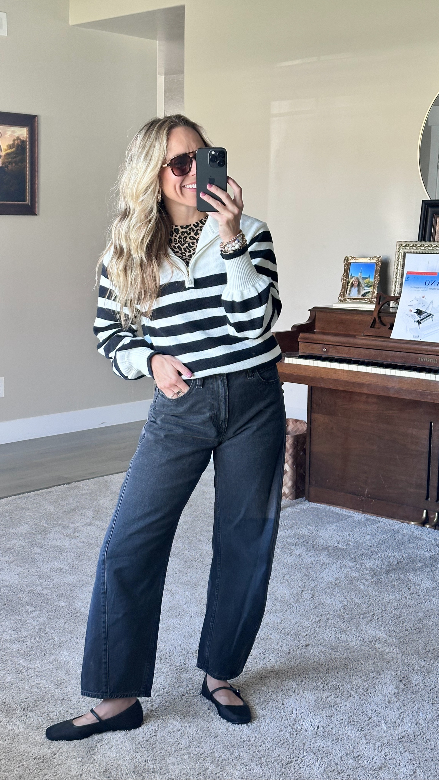 Easy fall mom outfit you can copy! Everything is TTS. 

#LTKStyleTip #LTKSeasonal #LTKFindsUnder100