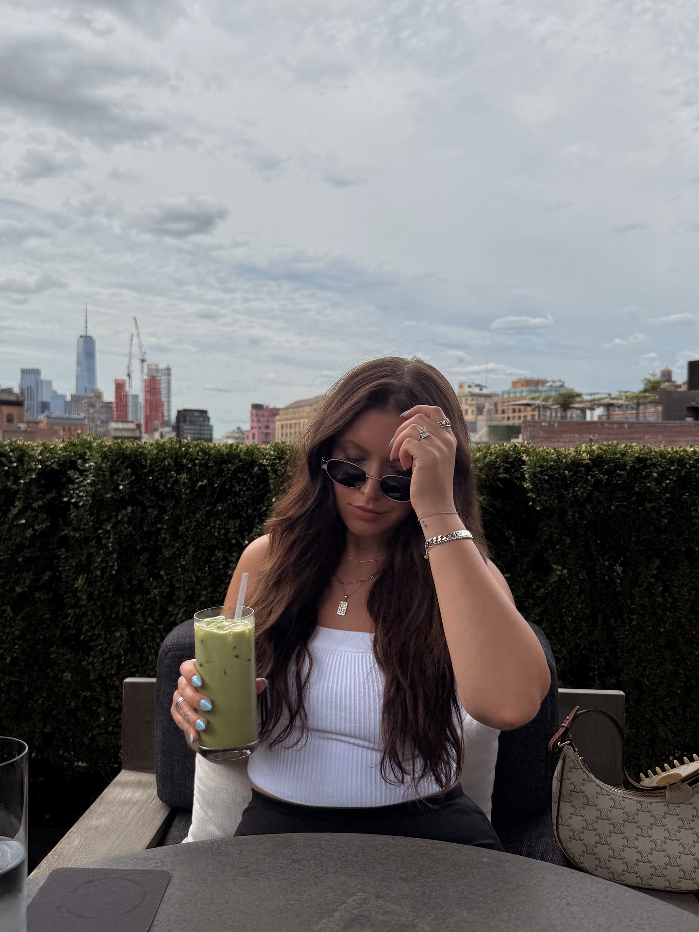 may or may not have had 3 matchas in one day🍵