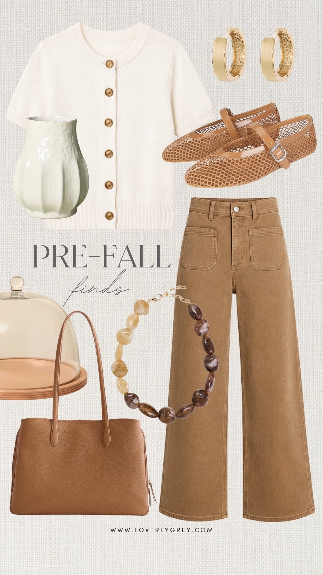 Refresh your pre-fall wardrobe with neutral essentials that pair with everything. From wide-leg jeans and knit cardigans to Mary Jane flats and everyday handbags, these versatile finds are made for everyday wear.

#LTKWorkwear #LTKootd #LTKgrwm