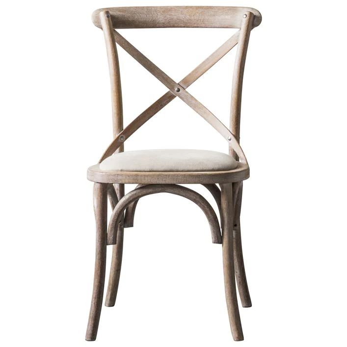 Gallery Set of 2 Natural Cafí© Dining Chairs | Olivia's.com | Olivia's