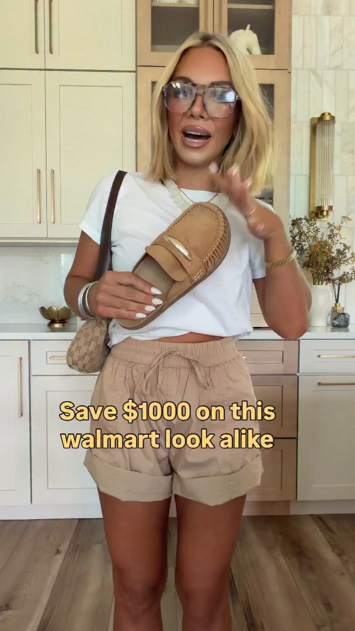 Type SHOP, & I’ll send you the link to this outfit and these designer look alike suede mules. Wore them all day yesterday and they never hurt my feet. They already feel like they’ve been broken in. They are so freaking pretty.  #walmart #mules#casualoutfits