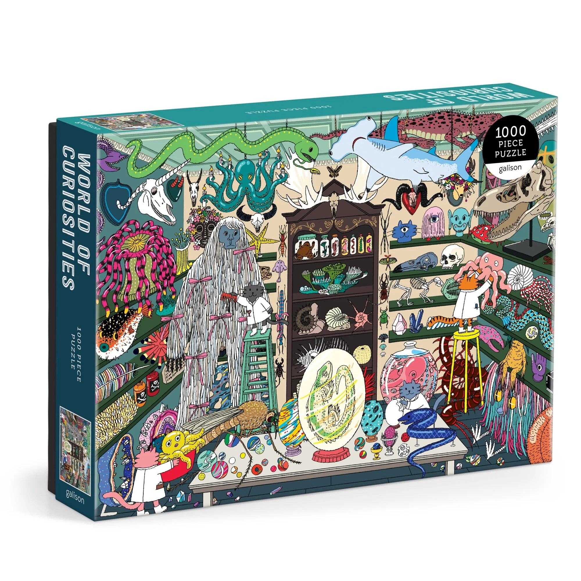 World of Curiosities 1000 Piece Puzzle | Galison