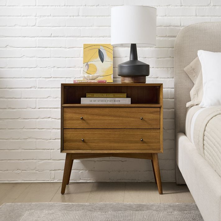 Mid-Century Open Nightstand (28") | West Elm (US)