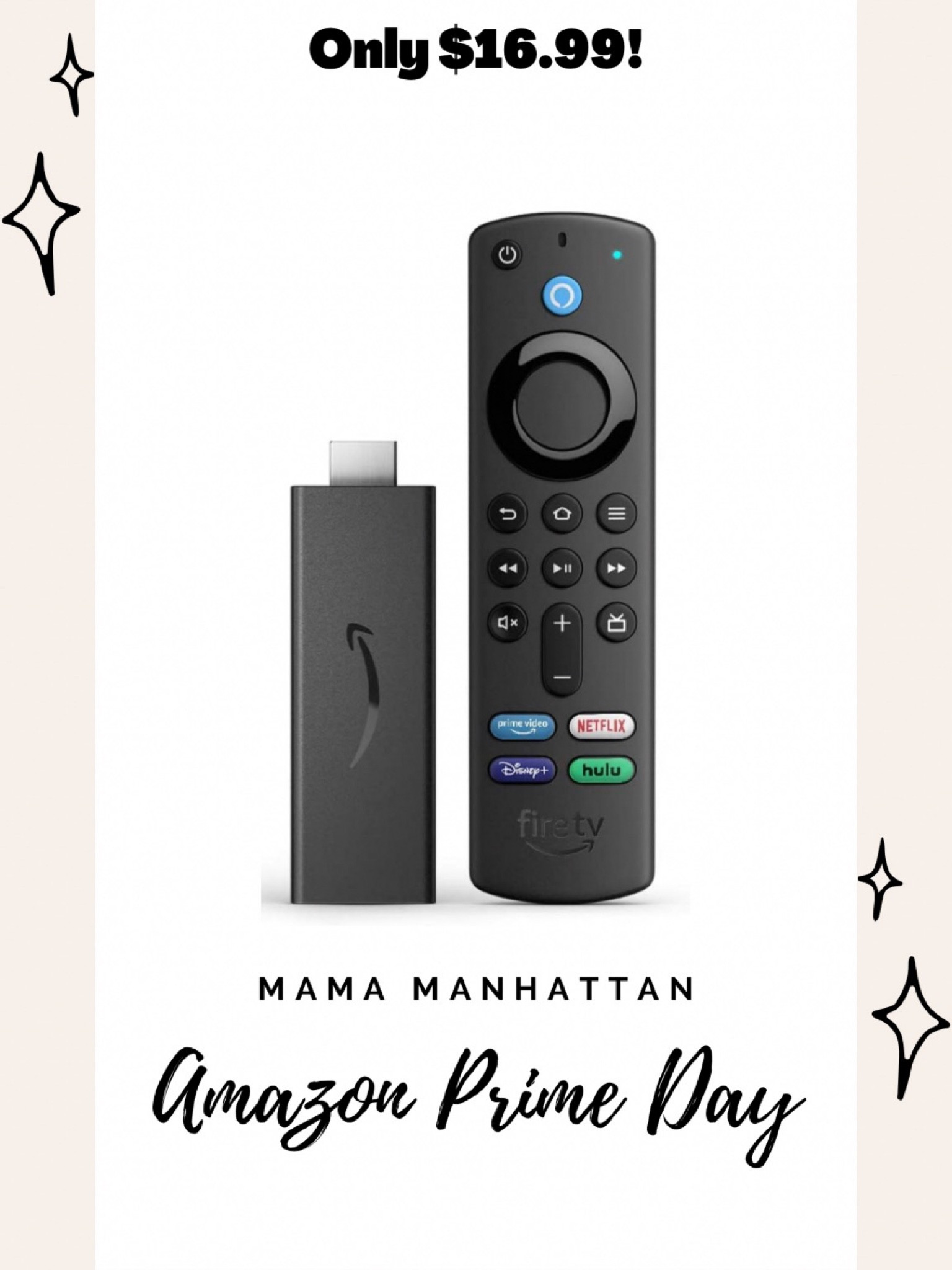 Upgrade your old Firesticks for the newer model which is only $16 today! 

#LTKxPrimeDay #LTKunder50 #LTKsalealert