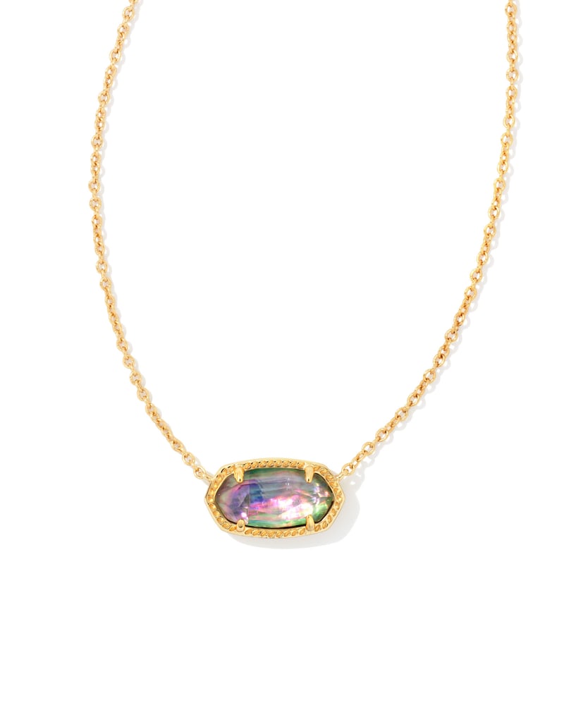 Elisa Gold Pendant Necklace in London Blue | Kendra Scott | Kendra Scott