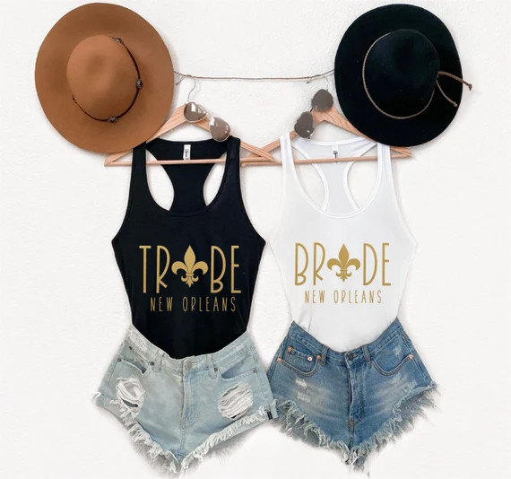 Bride Tribe New Orleans Shirt Louisiana Country Bachelorette | Etsy | Etsy (US)