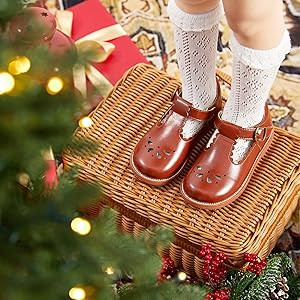 Felix & Flora Toddler Little Girl Mary Jane Dress Shoes - Ballet Flats for Girl Party School Shoe... | Amazon (US)