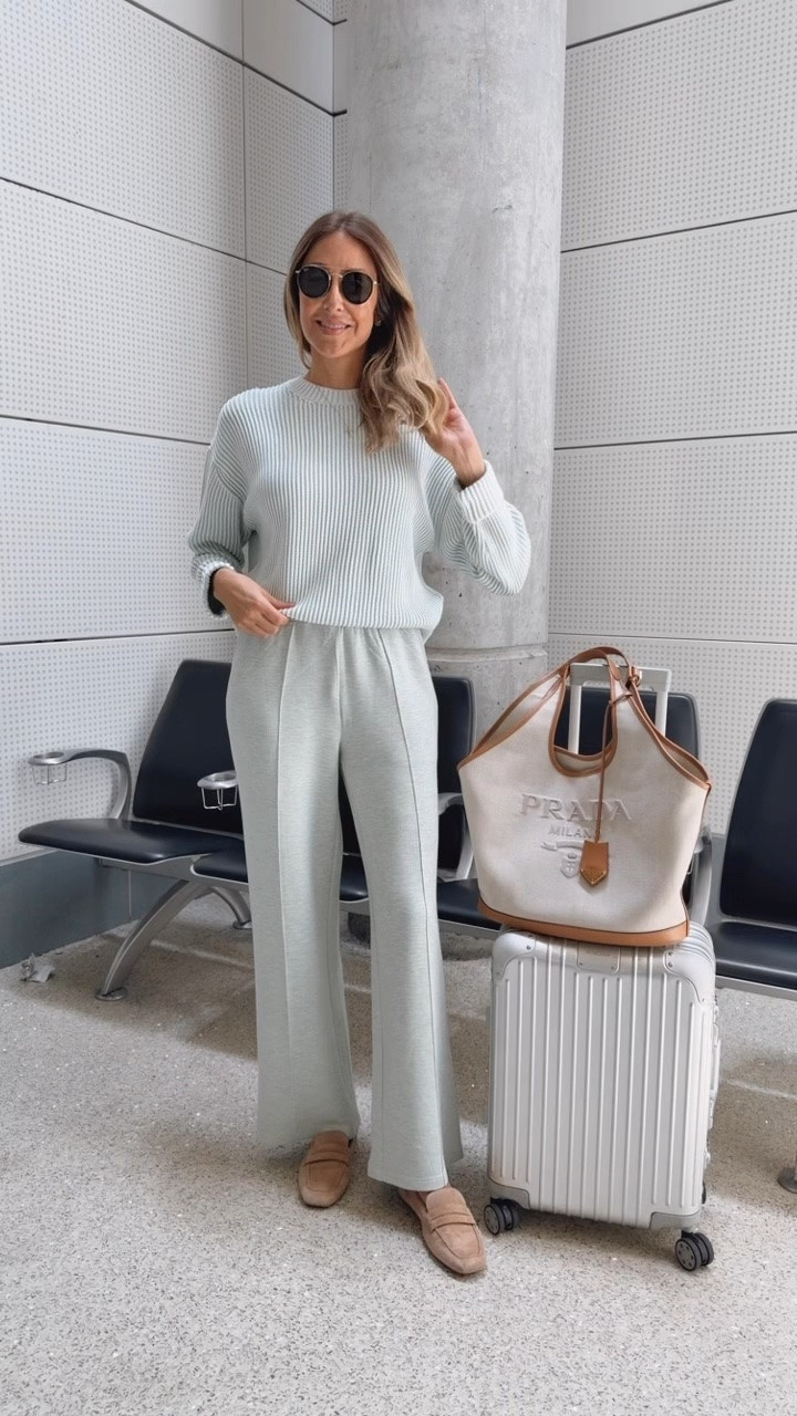 Travel Outfit Idea - beautiful and comfortable outfits for long and short flights that are perfect for any occasion 🤍

#LTKTravel #LTKU #LTKootd