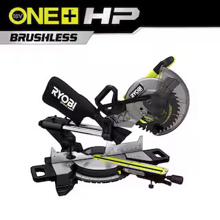 ONE+ HP 18V Brushless Cordless 10 in. Sliding Compound Miter Saw (Tool Only) | The Home Depot